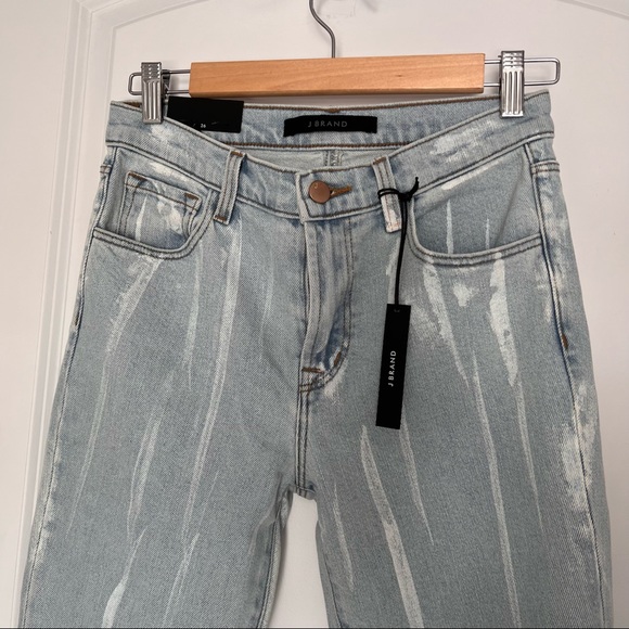 J Brand high rise crop cigarette jeans size 26 - Picture 2 of 12